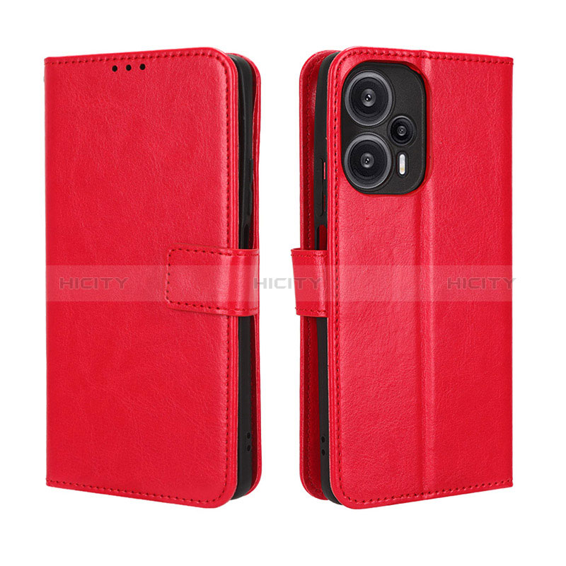 Funda de Cuero Cartera con Soporte Carcasa BY5 para Xiaomi Poco F5 5G