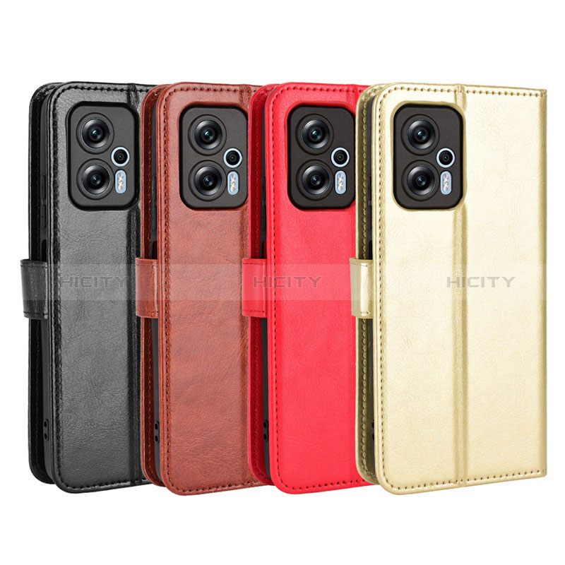 Funda de Cuero Cartera con Soporte Carcasa BY5 para Xiaomi Poco X4 GT 5G