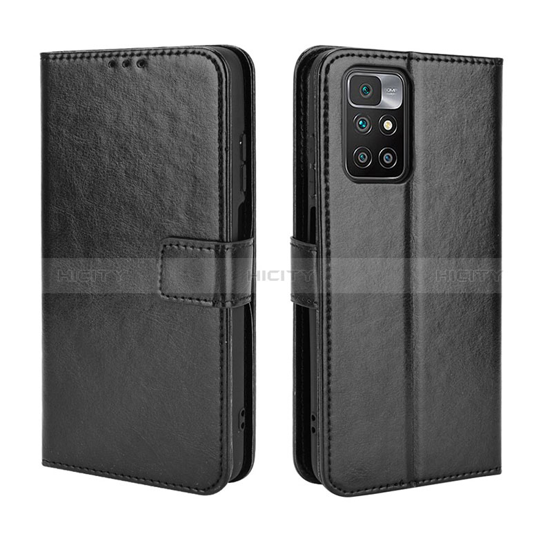 Funda de Cuero Cartera con Soporte Carcasa BY5 para Xiaomi Redmi 10 (2022)