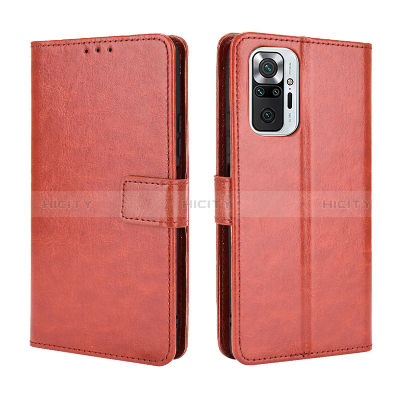 Funda de Cuero Cartera con Soporte Carcasa BY5 para Xiaomi Redmi Note 10 Pro Max