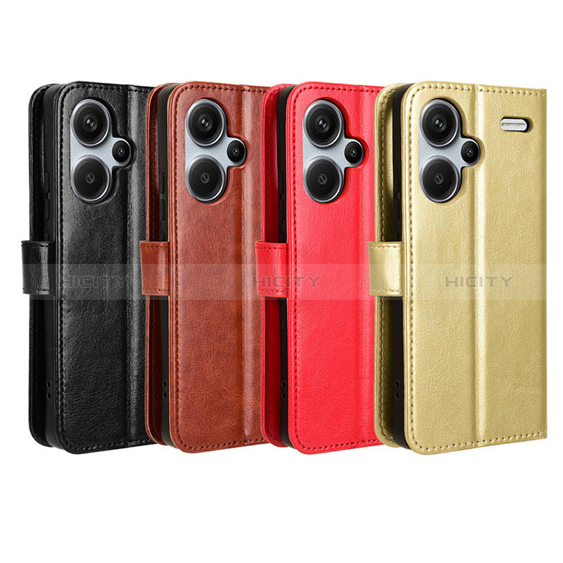 Funda de Cuero Cartera con Soporte Carcasa BY5 para Xiaomi Redmi Note 13 Pro+ Plus 5G