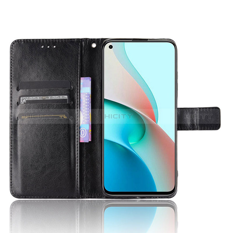 Funda de Cuero Cartera con Soporte Carcasa BY5 para Xiaomi Redmi Note 9 5G