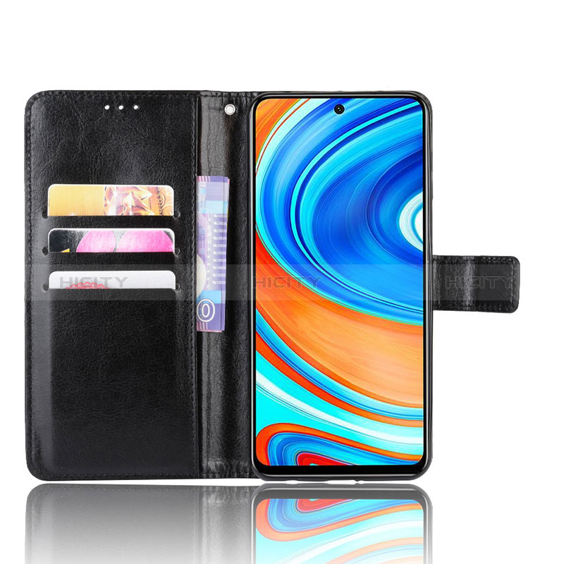 Funda de Cuero Cartera con Soporte Carcasa BY5 para Xiaomi Redmi Note 9 Pro Max