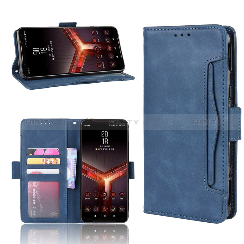 Funda de Cuero Cartera con Soporte Carcasa BY6 para Asus ROG Phone II ZS660KL