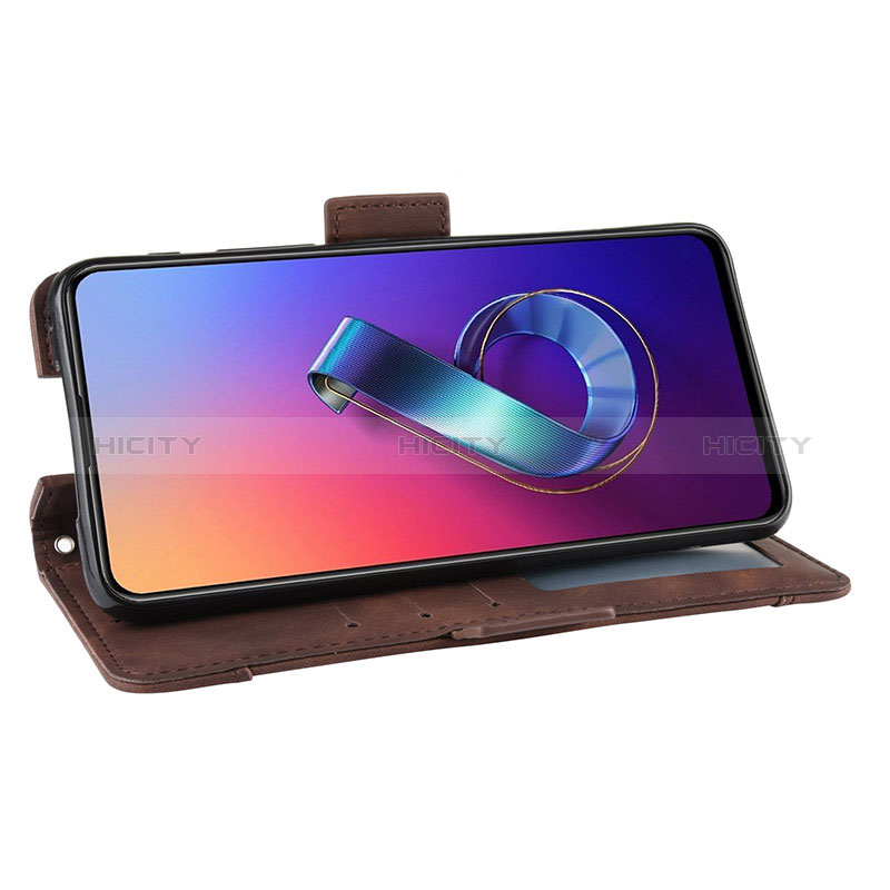 Funda de Cuero Cartera con Soporte Carcasa BY6 para Asus Zenfone 6 ZS630KL