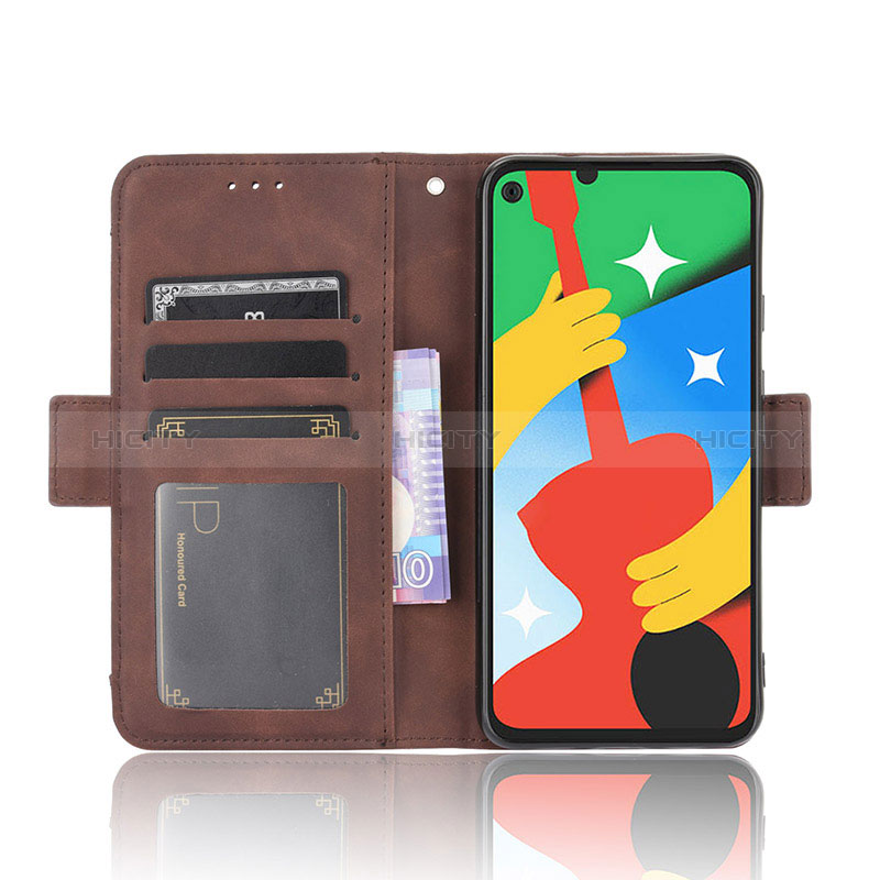 Funda de Cuero Cartera con Soporte Carcasa BY6 para Google Pixel 5 XL 5G