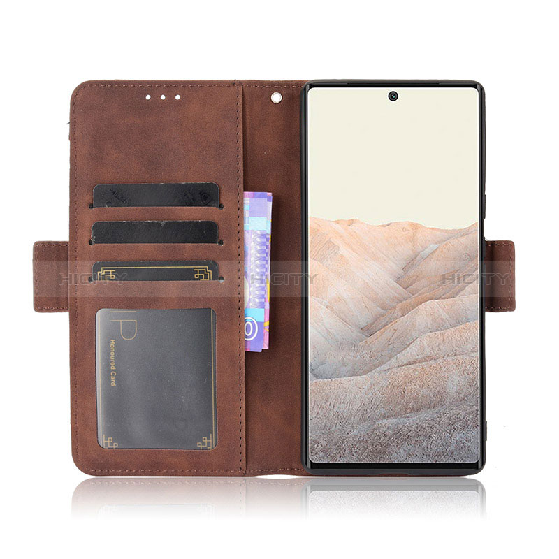 Funda de Cuero Cartera con Soporte Carcasa BY6 para Google Pixel 6 Pro 5G