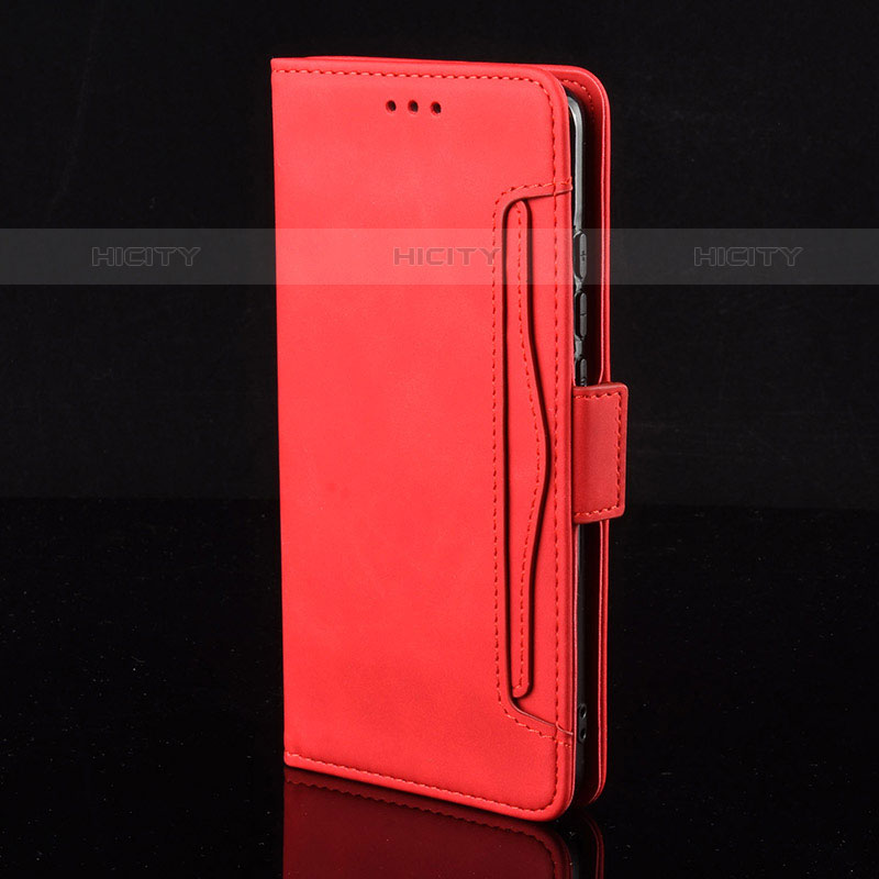 Funda de Cuero Cartera con Soporte Carcasa BY6 para Google Pixel 6a 5G Rojo