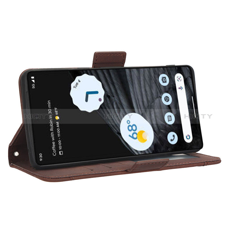 Funda de Cuero Cartera con Soporte Carcasa BY6 para Google Pixel 7 Pro 5G