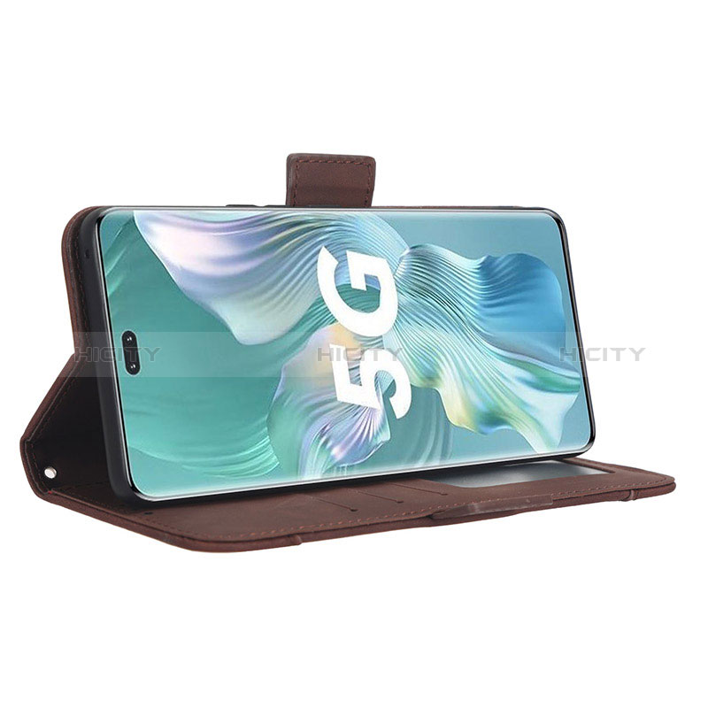 Funda de Cuero Cartera con Soporte Carcasa BY6 para Huawei Honor 80 Pro 5G