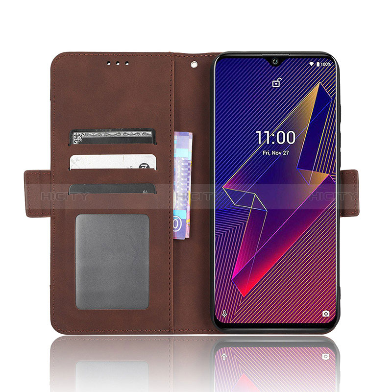 Funda de Cuero Cartera con Soporte Carcasa BY6 para Wiko Power U10