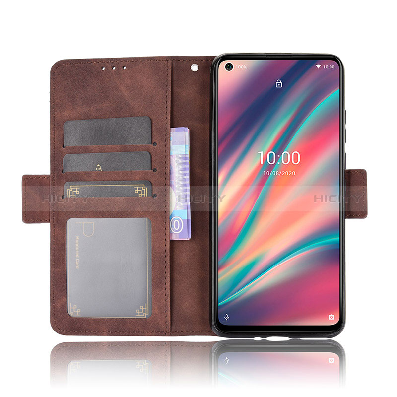 Funda de Cuero Cartera con Soporte Carcasa BY6 para Wiko View5