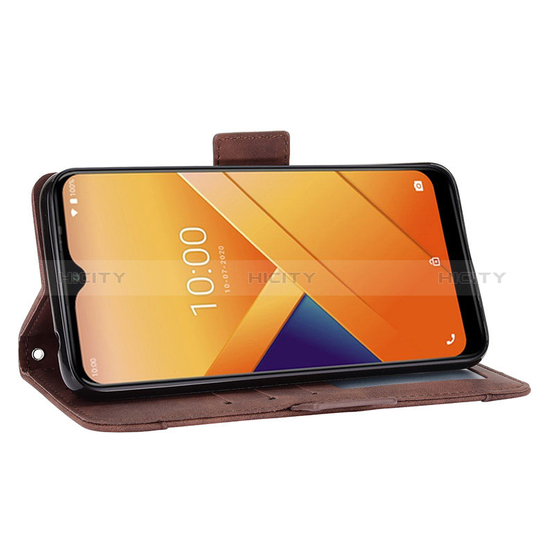 Funda de Cuero Cartera con Soporte Carcasa BY6 para Wiko Y81