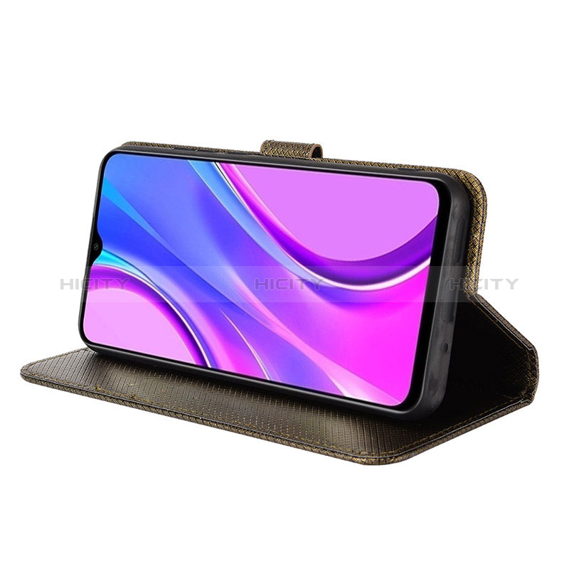 Funda de Cuero Cartera con Soporte Carcasa BY6 para Xiaomi POCO C3