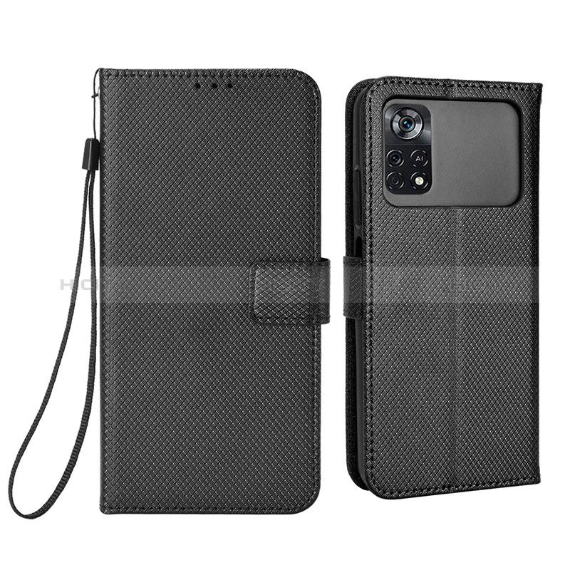 Funda de Cuero Cartera con Soporte Carcasa BY6 para Xiaomi Poco M4 Pro 4G