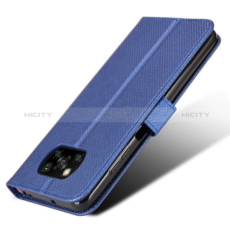 Funda de Cuero Cartera con Soporte Carcasa BY6 para Xiaomi Poco X3 NFC