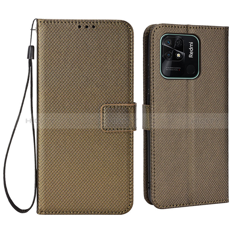 Funda de Cuero Cartera con Soporte Carcasa BY6 para Xiaomi Redmi 10 Power