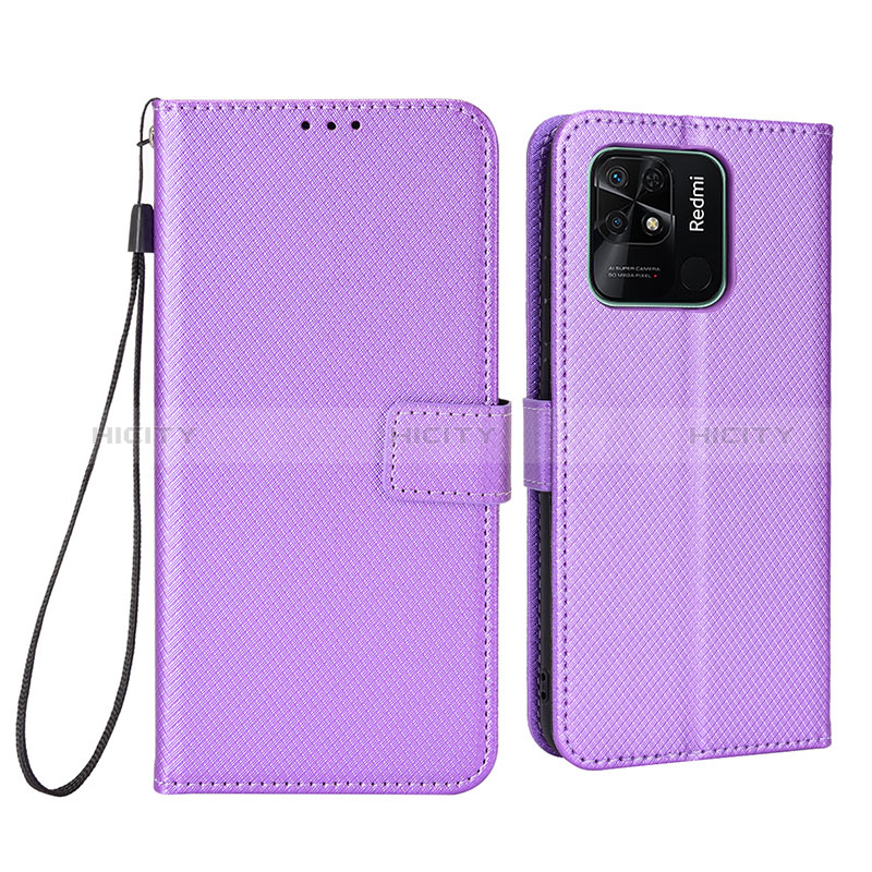 Funda de Cuero Cartera con Soporte Carcasa BY6 para Xiaomi Redmi 10 Power