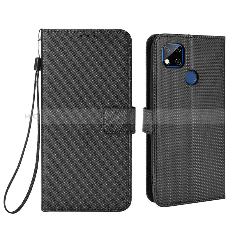 Funda de Cuero Cartera con Soporte Carcasa BY6 para Xiaomi Redmi 9C NFC