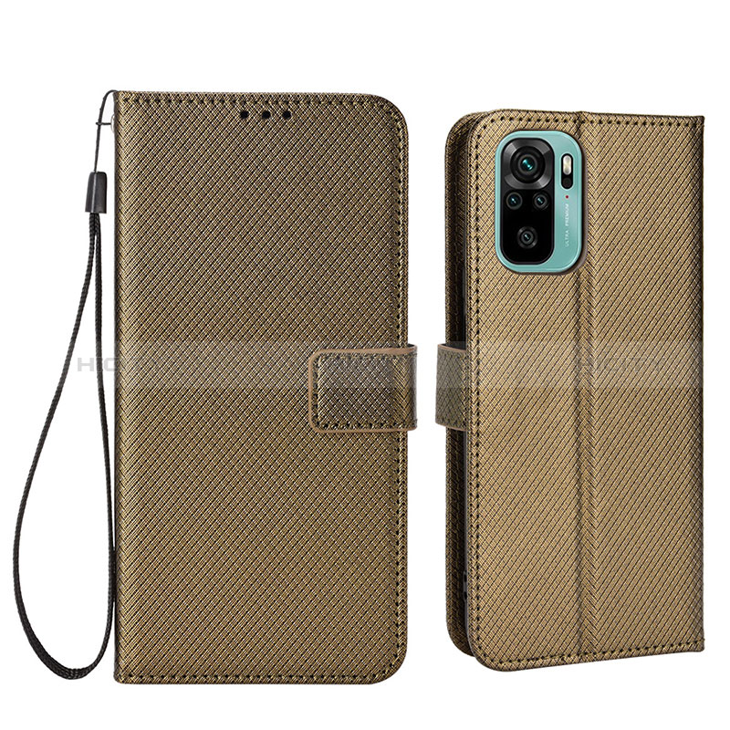 Funda de Cuero Cartera con Soporte Carcasa BY6 para Xiaomi Redmi Note 10 4G