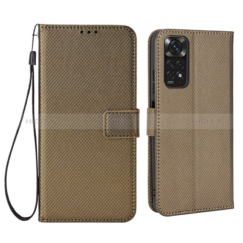 Funda de Cuero Cartera con Soporte Carcasa BY6 para Xiaomi Redmi Note 11 4G (2022)