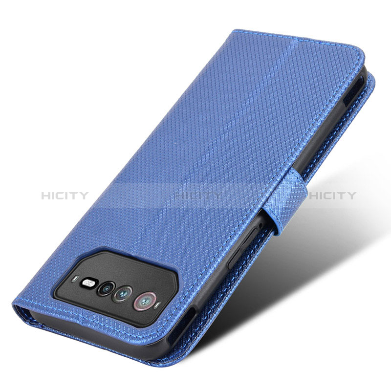 Funda de Cuero Cartera con Soporte Carcasa BY7 para Asus ROG Phone 6 Azul