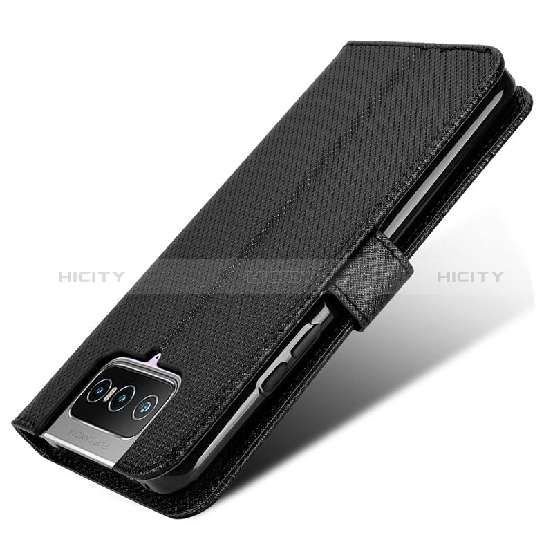 Funda de Cuero Cartera con Soporte Carcasa BY7 para Asus Zenfone 7 Pro ZS671KS