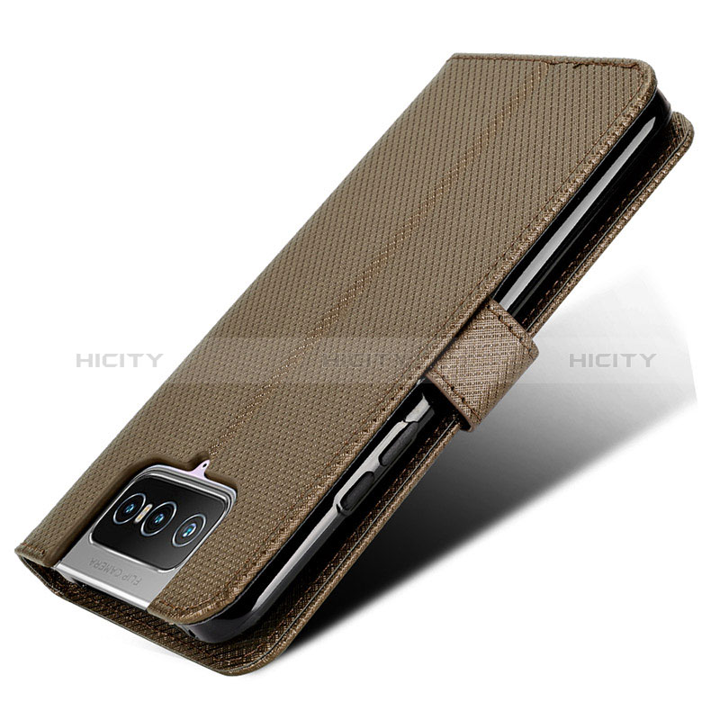 Funda de Cuero Cartera con Soporte Carcasa BY7 para Asus Zenfone 7 Pro ZS671KS