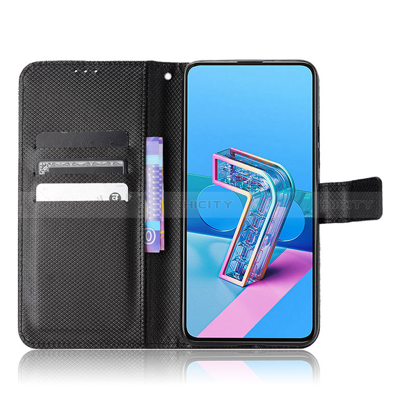 Funda de Cuero Cartera con Soporte Carcasa BY7 para Asus Zenfone 7 Pro ZS671KS