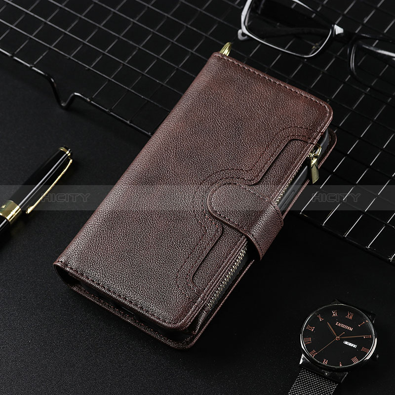 Funda de Cuero Cartera con Soporte Carcasa BY7 para Google Pixel 8 Pro 5G Marron