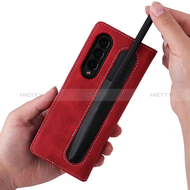 Funda de Cuero Cartera con Soporte Carcasa BY7 para Samsung Galaxy Z Fold3 5G