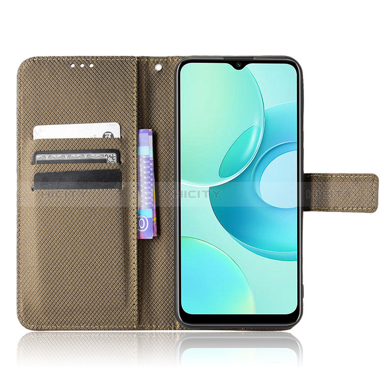 Funda de Cuero Cartera con Soporte Carcasa BY7 para Wiko T10