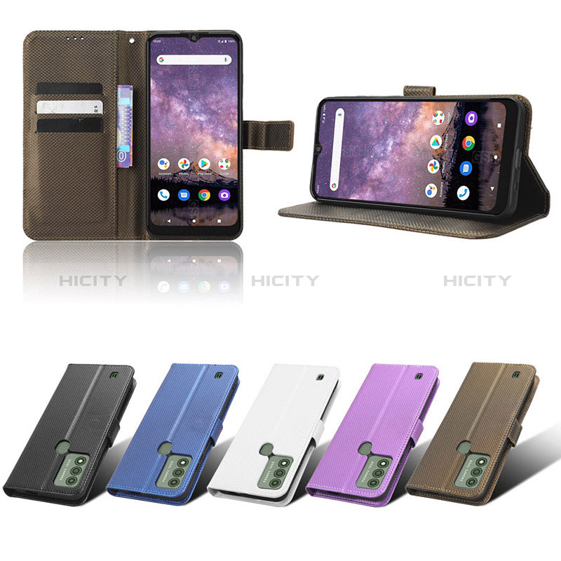 Funda de Cuero Cartera con Soporte Carcasa BY7 para Wiko Voix