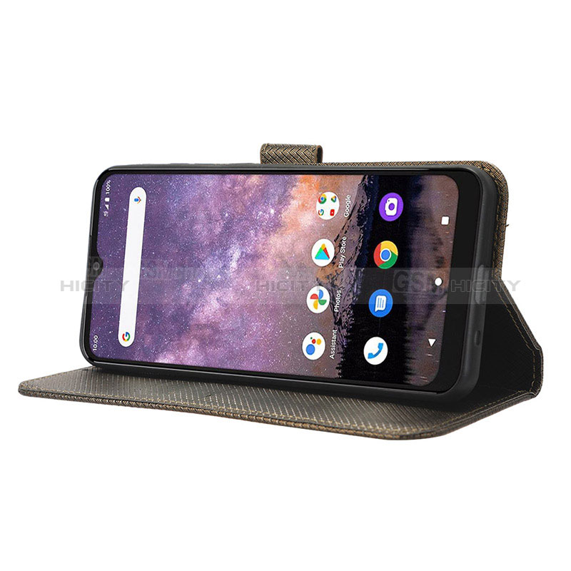 Funda de Cuero Cartera con Soporte Carcasa BY7 para Wiko Voix