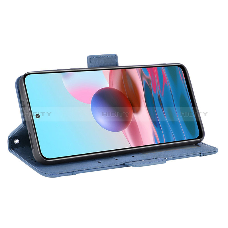 Funda de Cuero Cartera con Soporte Carcasa BY7 para Xiaomi Redmi Note 10S 4G