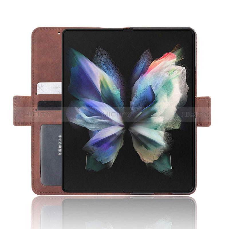 Funda de Cuero Cartera con Soporte Carcasa BY9 para Samsung Galaxy Z Fold3 5G