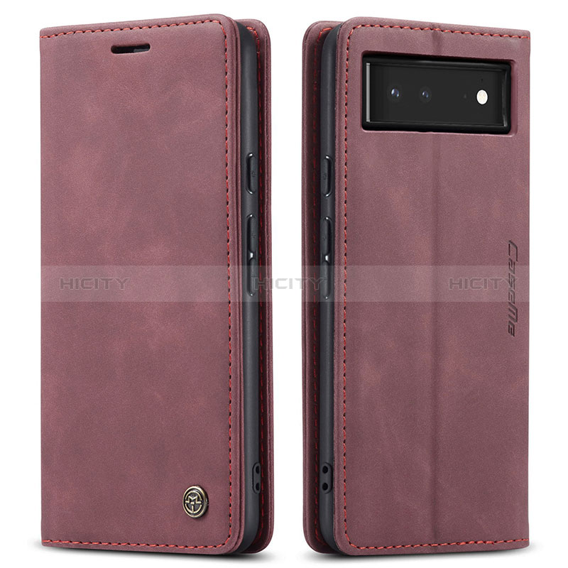 Funda de Cuero Cartera con Soporte Carcasa C01S para Google Pixel 6 5G