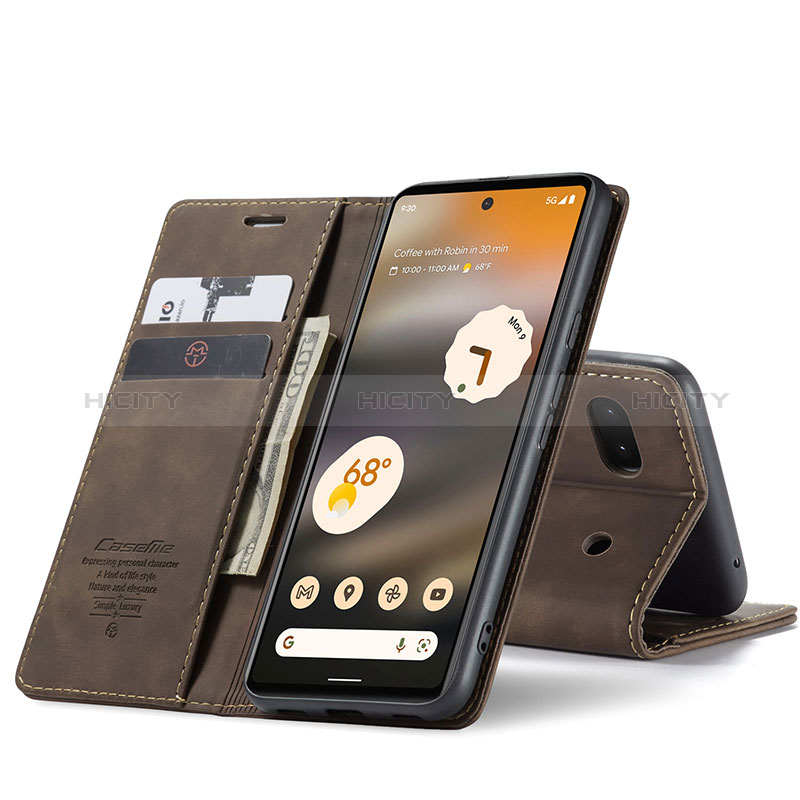 Funda de Cuero Cartera con Soporte Carcasa C01S para Google Pixel 6a 5G