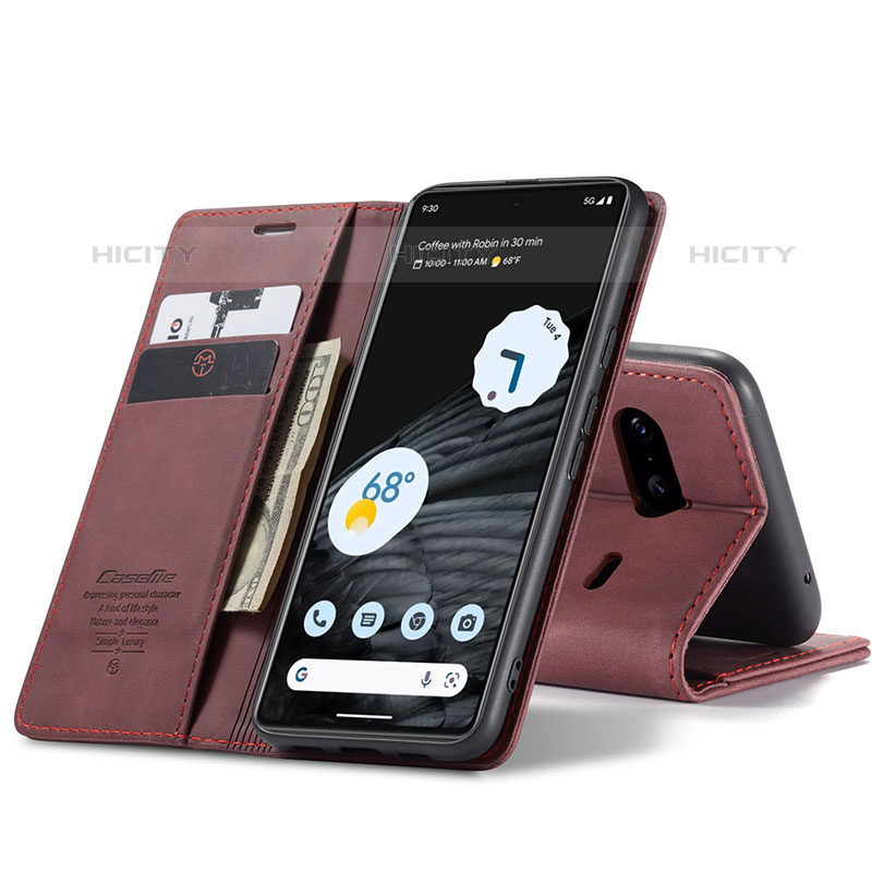 Funda de Cuero Cartera con Soporte Carcasa C01S para Google Pixel 7 5G