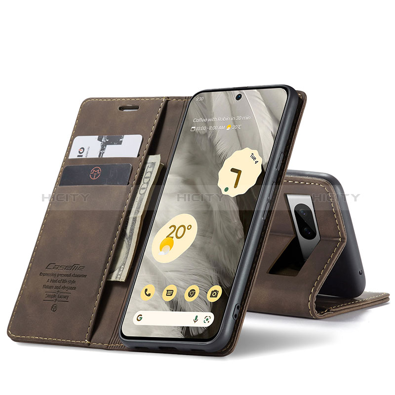 Funda de Cuero Cartera con Soporte Carcasa C01S para Google Pixel 8 5G