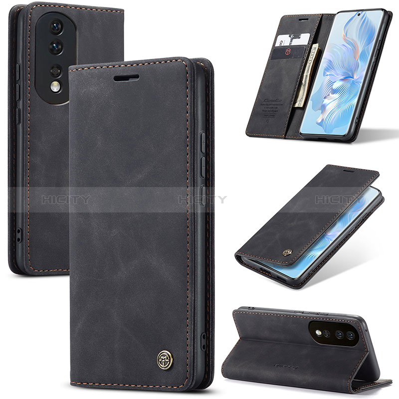 Funda de Cuero Cartera con Soporte Carcasa C01S para Huawei Honor 80 5G