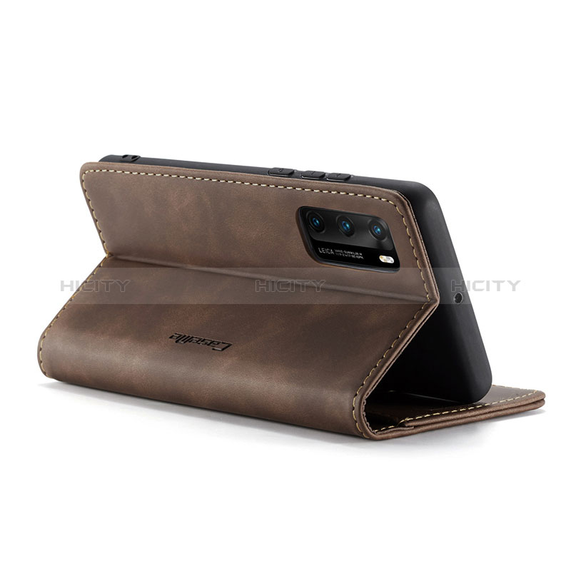 Funda de Cuero Cartera con Soporte Carcasa C01S para Huawei P40