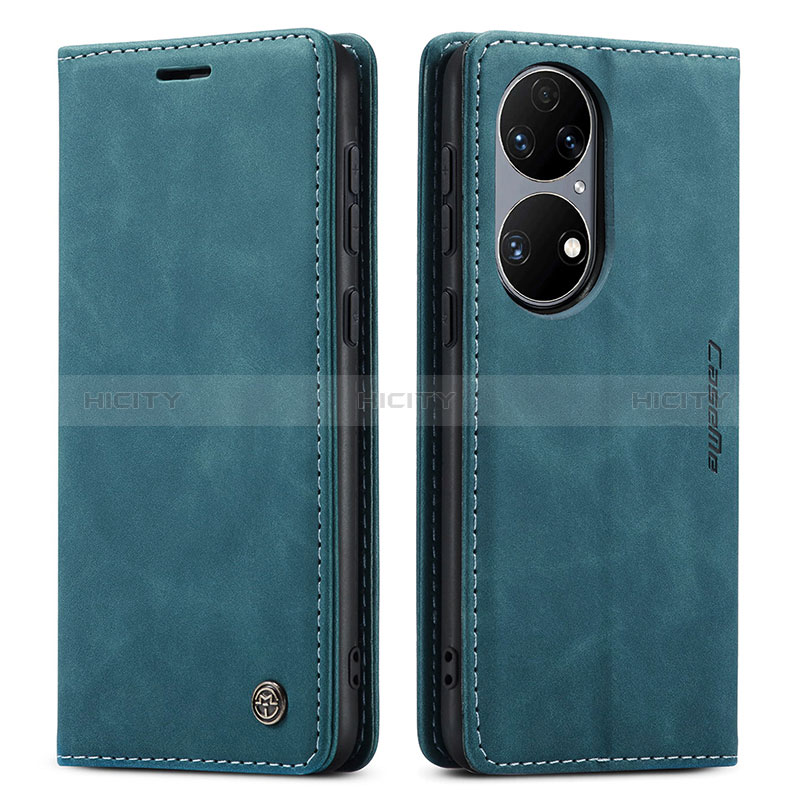 Funda de Cuero Cartera con Soporte Carcasa C01S para Huawei P50