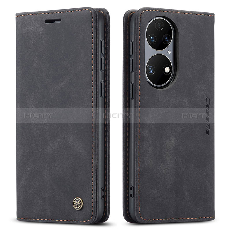 Funda de Cuero Cartera con Soporte Carcasa C01S para Huawei P50