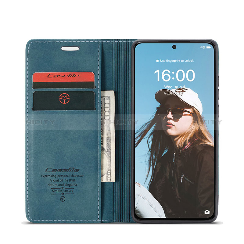 Funda de Cuero Cartera con Soporte Carcasa C01S para Huawei P50