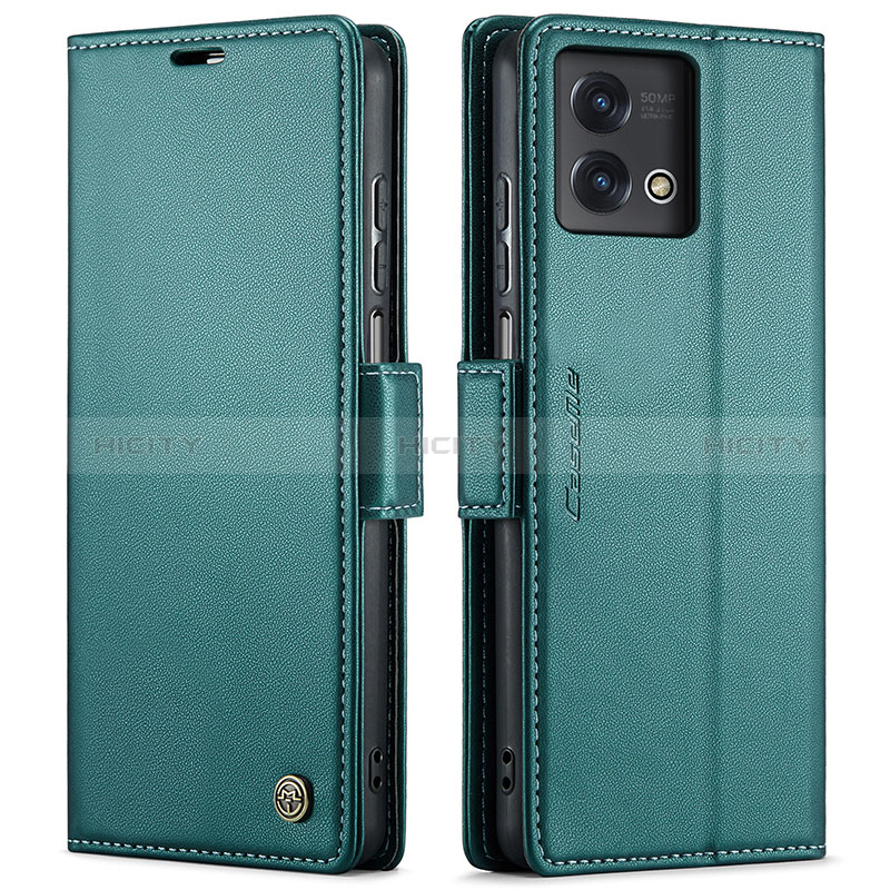 Funda de Cuero Cartera con Soporte Carcasa C01S para Motorola Moto G Stylus (2023) 4G Verde