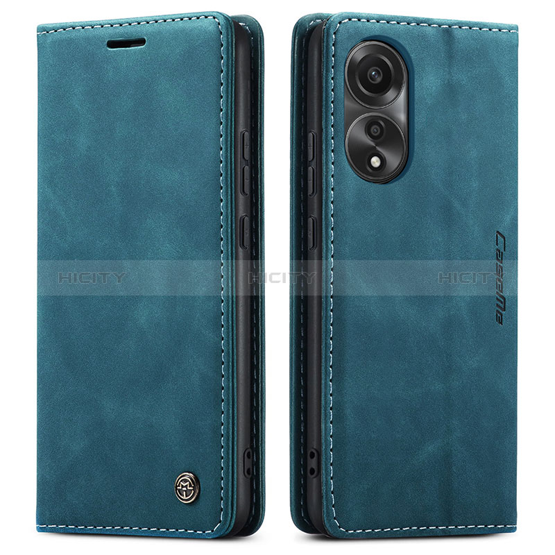 Funda de Cuero Cartera con Soporte Carcasa C01S para Oppo A78 4G