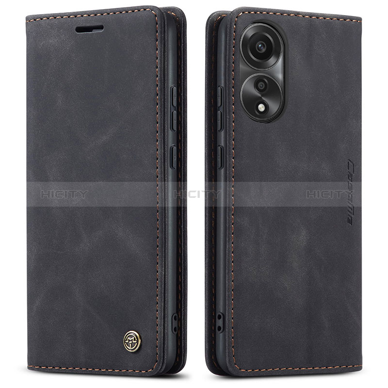 Funda de Cuero Cartera con Soporte Carcasa C01S para Oppo A78 4G