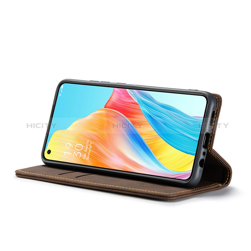 Funda de Cuero Cartera con Soporte Carcasa C01S para Oppo A78 4G