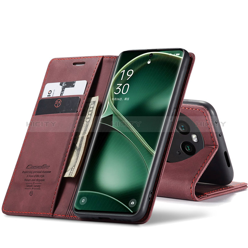 Funda de Cuero Cartera con Soporte Carcasa C01S para Oppo Find X6 5G